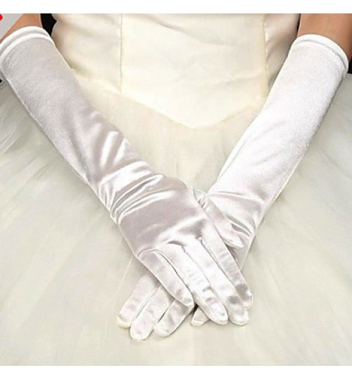 Satin Opera Length Wedding/Party Glove  