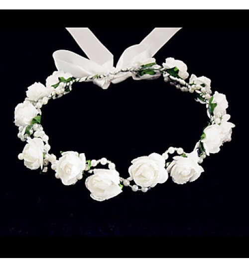 Women&#039;s / Flower Girl&#039;s Foam Headpiece-Wedding / Special Occasion / Casual Flowers  