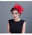 Women Wedding/Party Satin Fascinator with Feathers SFC12171  