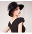 Gorgeous Wool Ladies Wedding /Party/Outdoor Sweet Hat With Floral(More Colors)  