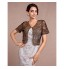 Women&#039;s Wrap Shrugs Short Sleeve Tulle More Colors Party/Evening / Office &amp; Career / Casual V-neck 45cm Pattern  