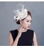 Women Wedding Party Sinamay Feather Fascinators SFC12370  