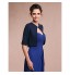 Women&#039;s Wrap Shrugs Half-Sleeve Chiffon Dark Navy Wedding / Party/Evening  