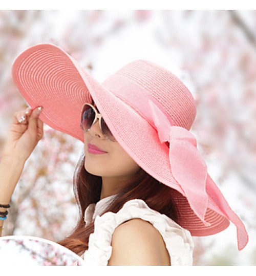 Women Basketwork Hats With Special Occasion/Casual/Outdoor Headpiece(More Colors)  