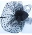 Handmade Chiffon Flower Feather Hair accessories Bridal Wedding Fascinators Veil Hat(Assorted Color)  