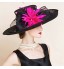 Women&#039;s Flax Headpiece-Wedding / Special Occasion Hats 1 Piece Head circumference 57cm  