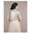 Wedding  Wraps Coats/Jackets 3/4-Length Sleeve Sequined Gold Wedding / Party/Evening Scoop Sequin Open Front  