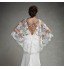 Wedding  Wraps Capelets Sleeveless Lace Ivory / White Wedding / Party/Evening Scoop Appliques Hidden Clasp  