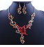 Amazing Butterfly Alloy with Acrylic Necklace,Earrings Jewelry Set(More Colors)  