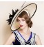 Women&#039;s Flax Headpiece-Wedding / Special Occasion Hats 1 Piece Head circumference 57cm  