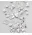 Women&#039;s / Flower Girl&#039;s Rhinestone / Crystal / Alloy / Imitation Pearl Headpiece-Wedding / Special Occasion Flowers 1 Piece White Round  