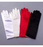 Wrist Length Fingertips Glove Satin / Elastic Satin Bridal Gloves / Party/ Evening Gloves Spring / Summer / Fall / Winter  