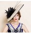 Women&#039;s Flax Headpiece-Wedding / Special Occasion Hats 1 Piece Head circumference 57cm  