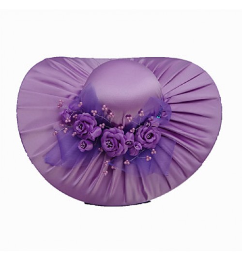 Women&#039;s Satin Headpiece-Special Occasion / Casual / Outdoor Hats  