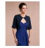 Women&#039;s Wrap Shrugs Half-Sleeve Chiffon Dark Navy Wedding / Party/Evening  