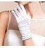 Wrist Length Fingertips Glove Satin Bridal Gloves Spring / Summer / Fall Ruffles  