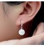 Hoop Earrings Women&#039;s Alloy Earring Rhinestone  