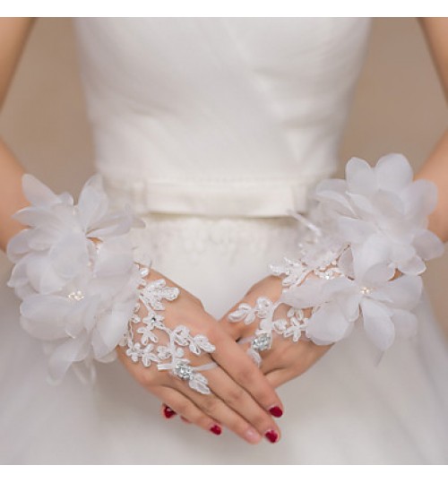 Wrist Length Wedding/Party Glove  