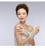 Ivory Lace Fingless Wedding Gloves ASG1  