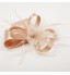 Women Wedding/Party Satin Fascinator with Feathers 1990  