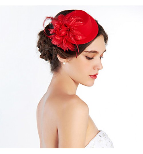 Women&#039;s Fabric Headpiece-Wedding / Special Occasion / Outdoor Hats  