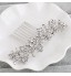 Women&#039;s Rhinestone Headpiece-Wedding / Special Occasion / Casual / Office &amp; Career / Outdoor Hair Combs 1 Piece Clear Round  