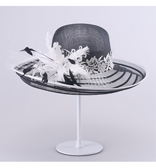 Women&#039;s Basketwork Headpiece-Wedding / Special Occasion Hats 1 Piece Head circumference  57cm  