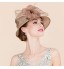 Women&#039;s Satin / Feather / Flax Headpiece-Wedding / Special Occasion / Casual Fascinators / Hats 1 Piece  