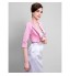 Women&#039;s Wrap Shrugs Half-Sleeve Satin Candy Pink Wedding / Party/Evening  