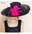 Women&#039;s Flax Headpiece-Wedding / Special Occasion Hats 1 Piece Head circumference 57cm  