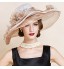 Women&#039;s Flax Headpiece-Wedding / Special Occasion Hats 1 Piece Head circumference Adjustable(54-58cm)  