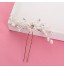 Women&#039;s Pearl / Crystal Headpiece-Wedding / Special Occasion Jewelry Hair Stick   2 Pieces  