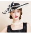 Women&#039;s Flax Headpiece-Wedding / Special Occasion Hats 1 Piece Head circumference 57cm  