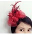 Women&#039;s Feather / Tulle / Net Headpiece-Wedding / Special Occasion Fascinators 1 Piece  