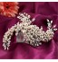 Women&#039;s / Flower Girl&#039;s Alloy / Imitation Pearl / Cubic Zirconia Headpiece-Wedding / Special Occasion Hair Combs 1 Piece Clear Round  