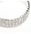 Brimmy Silver Plated Crystal Bracklet  