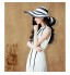 Women&#039;s Classic Black And White Keys Straw Ladies Outdoor/Casual/ Beach Hats  