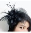 Women&#039;s Feather / Tulle / Net Headpiece-Wedding / Special Occasion Fascinators 1 Piece  