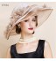 Women&#039;s Flax Headpiece-Wedding / Special Occasion Hats 1 Piece Head circumference Adjustable(54-58cm)  