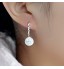 Hoop Earrings Women&#039;s Alloy Earring Rhinestone  