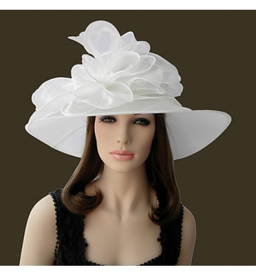 Beautiful Organza Special Occasion Hats(More Colors)  