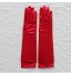 Elbow Length Fingertips Glove Satin Bridal Gloves / Party/ Evening Gloves Spring / Fall / Winter Appliques  