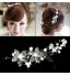 Women&#039;s Pearl Rhinestone Wedding Bridal Tiara Headpieces  