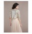 Wedding  Wraps Coats/Jackets 3/4-Length Sleeve Sequined Gold Wedding / Party/Evening Scoop Sequin Open Front  