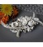 diamond bridal hair comb art crystal rhinestone wedding hair comb hollywood glamour wedding hair accessories vintage  