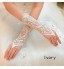 Elbow Length Glove Tulle Bridal Gloves Spring / Summer / Fall / Winter Rhinestone  