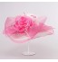 Women&#039;s Flax Headpiece-Wedding / Special Occasion Hats 1 Piece Head circumference Adjustable(54-58cm)  