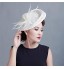 Women Wedding Party Sinamay Feather Bridal Fascinators Hats  