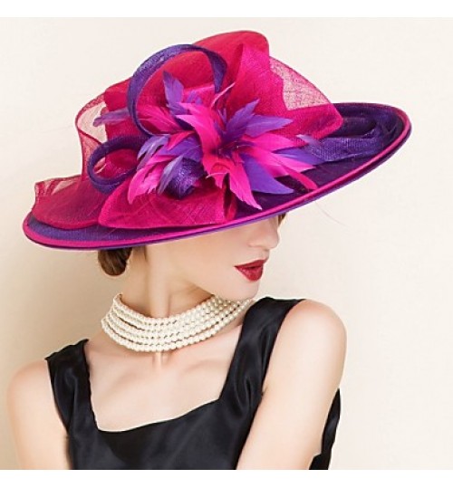 Women&#039;s Flax Headpiece - Wedding / Special Occasion Hats 1 Piece  