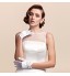 Wrist Length Fingertips Glove Satin Bridal Gloves Spring / Summer / Fall / Winter Pleated  